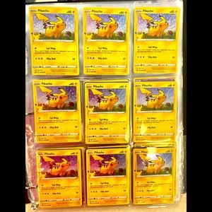 Pikachu 25th Anniversary Promo Card GM